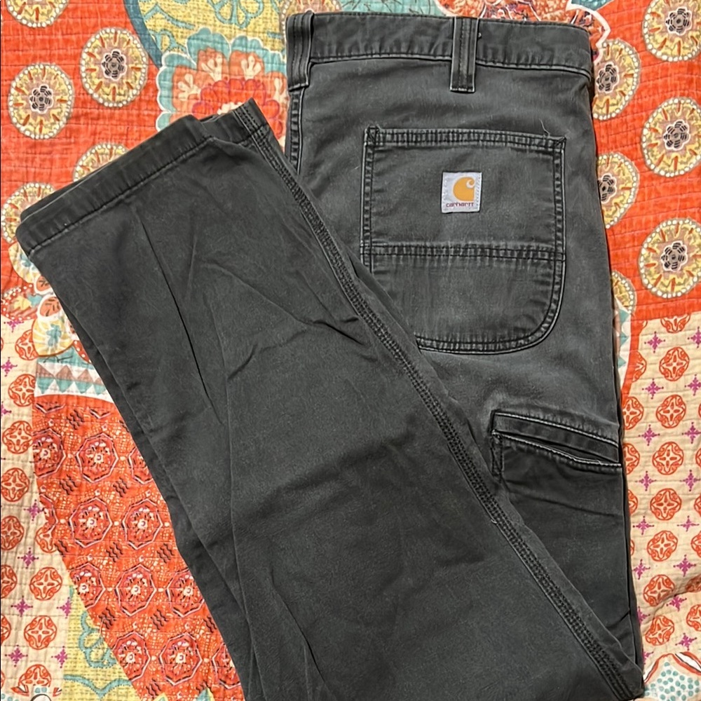 Carhartt Men's Dark Gray Cargo Pants